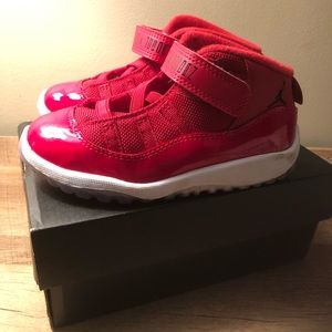 Patent leather red Jordan’s